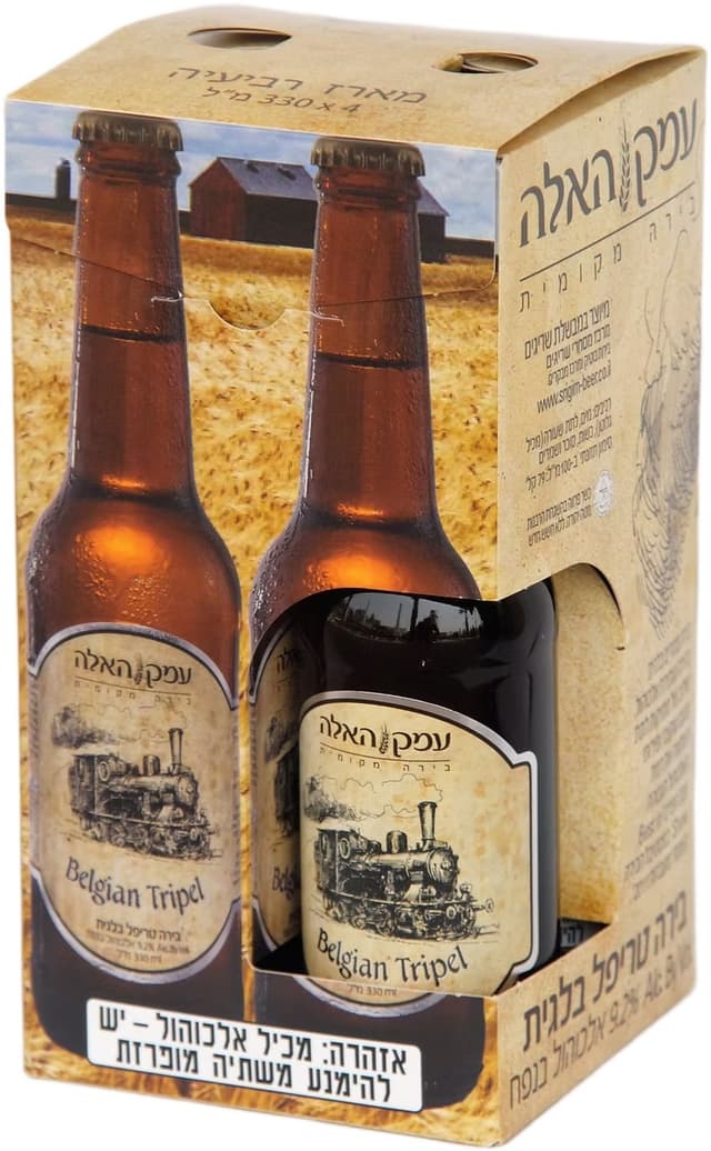 מארז בירות עמק האלה וכוס