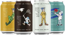 מארז בירה מלכה פחיות יום העצמאות 2025