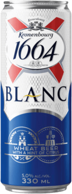 בירה 1664 בלאנק פחית 330 מל