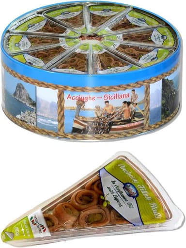 אנשובי עם צלפים בשמן80ג