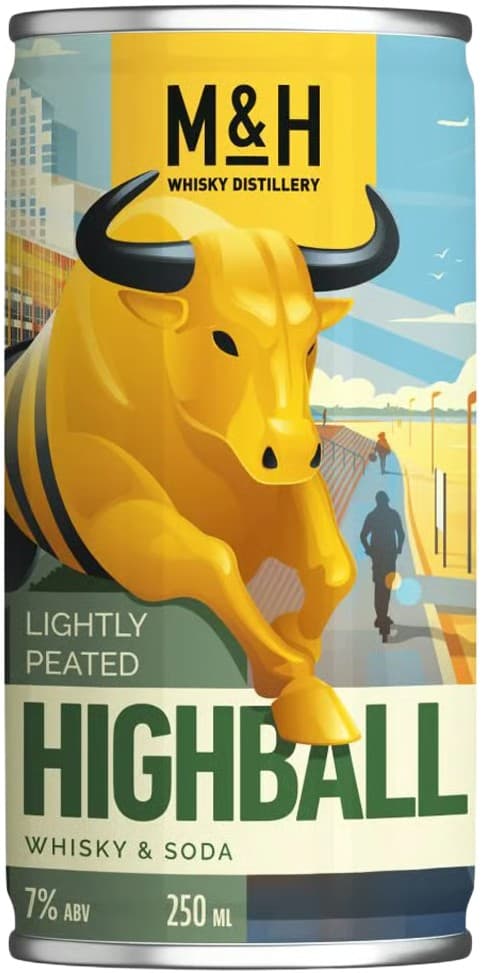 הייבול וויסקי מילק אנד האני בפחית