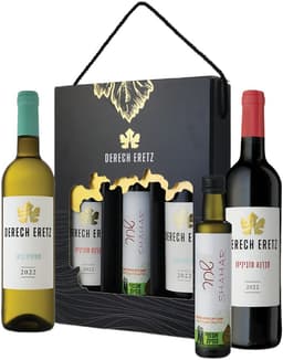 מארז דרך ארץ קברנה ותרסיס שמן זית