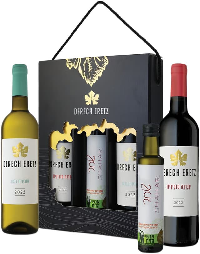 מארז דרך ארץ קברנה ותרסיס שמן זית