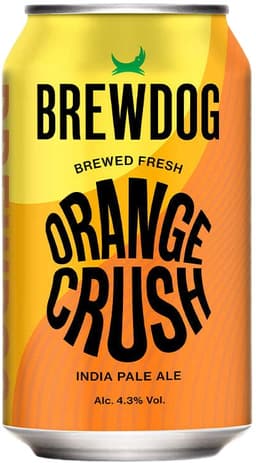 בירה ברודוג אורנג קראש פחית