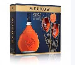 מארז קוניאק מיוקוב VSOP עם כוסות