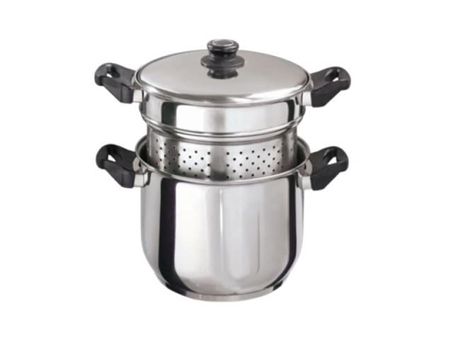 סיר פסטה נירוסטה Soltam עם מסננת מובנית - HOM'S