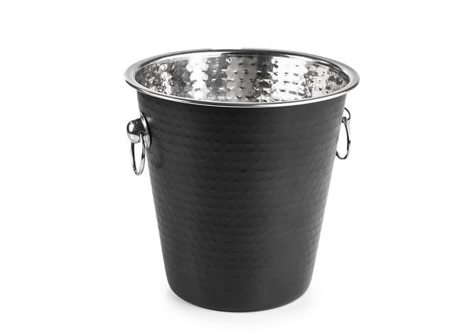 דלי קרח נירוסטה ARCOSTEEL - שחור - HOM'S