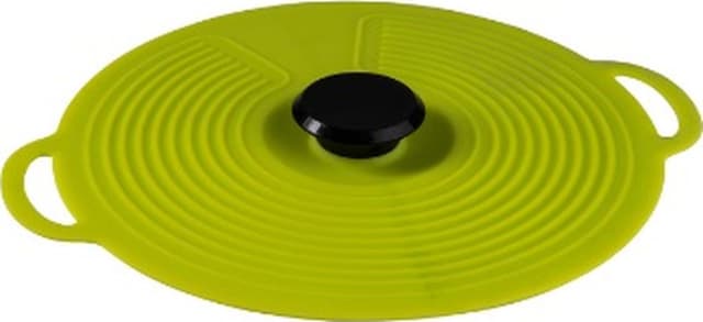 מכסה סיליקון 20 ס"מ עם כפתור וידיות 12/24 מ.צבעים