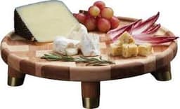 מגש עץ עגול יוקרתי - ARCOSTEEL - HOM'S