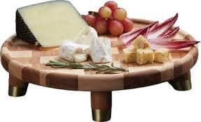 מגש עץ עגול יוקרתי - ARCOSTEEL - HOM'S