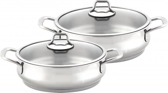 סט סירי סוטאז' נירוסטה ARCOSTEEL מסדרת מאיר אדוני - 4 חלקים - HOM'S