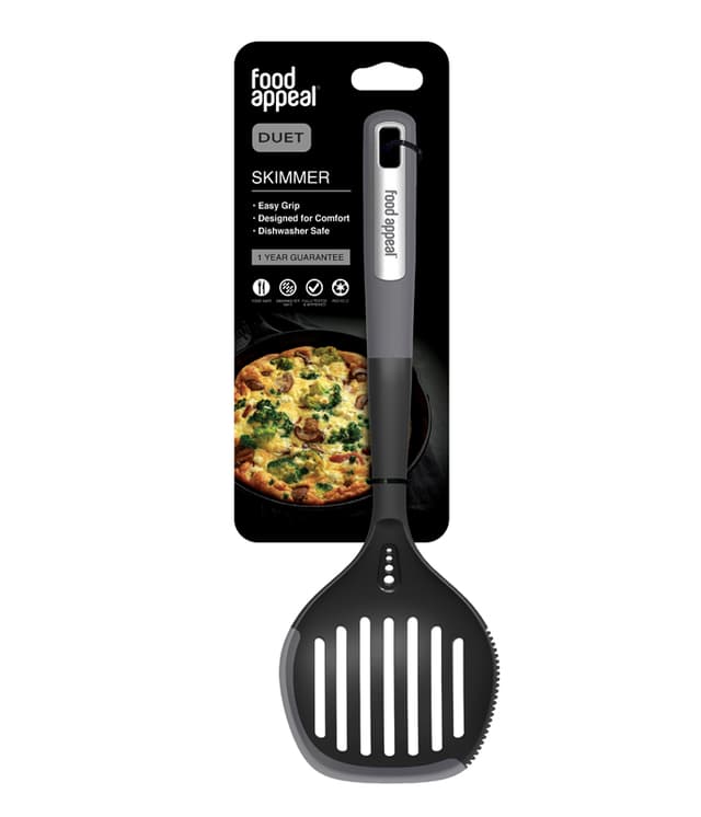 כף טיגון עם קצה מסיליקון למניעת שריטות DUET - HOM'S