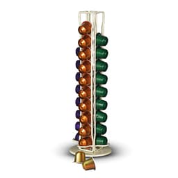 מעמד 40 קפסולות נספרסו COFFEE COLLECTION - קרם - HOM'S