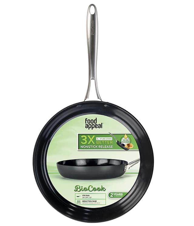 מחבת 18 ס"מ BIOCOOK מבית food appeal * * * * - HOM'S