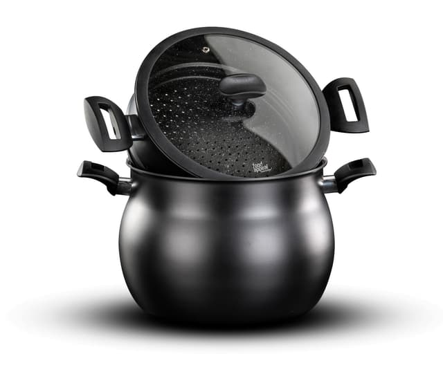 סיר קוסקוס ואידוי 24 ס"מ 11 ליטר EVERYDAY PLUS מבית Food appeal