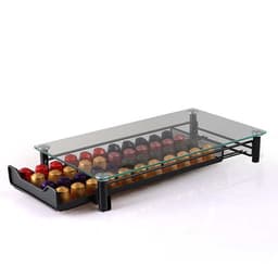 גירה לאחסון קפסולות COFFEE COLLECTION - זכוכית - HOM'S