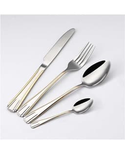 סט סכו"ם 24 חל' עיטור זהב EMPIRE - HOM'S