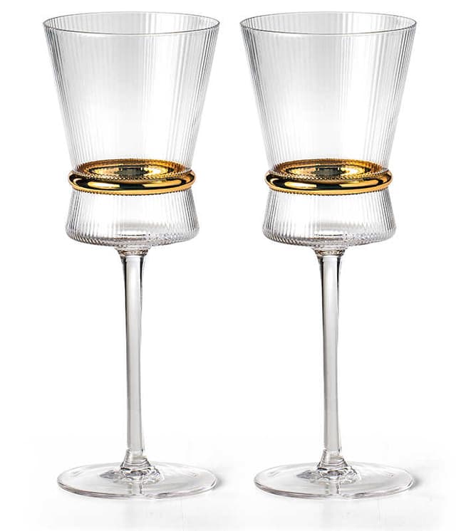 סט 6 כוסות יין מהודר