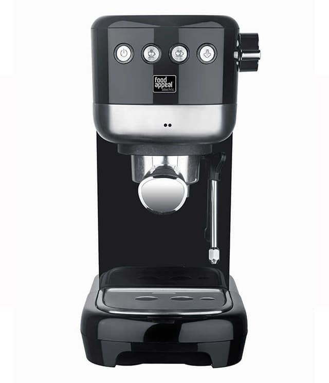 מכונת קפה אספרסו תואמת קפסולות Nespresso וקפה טחון מבית Food appeal - HOM'S