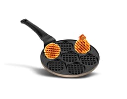 מחבת וופל 26סמ 7שקעי