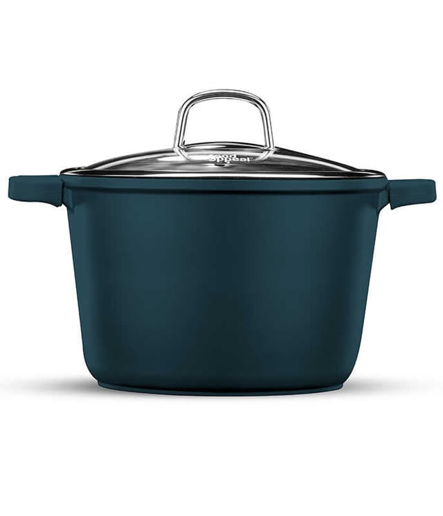 סיר מרק גבוה 28 ס"מ כחול MINERAL - HOM'S