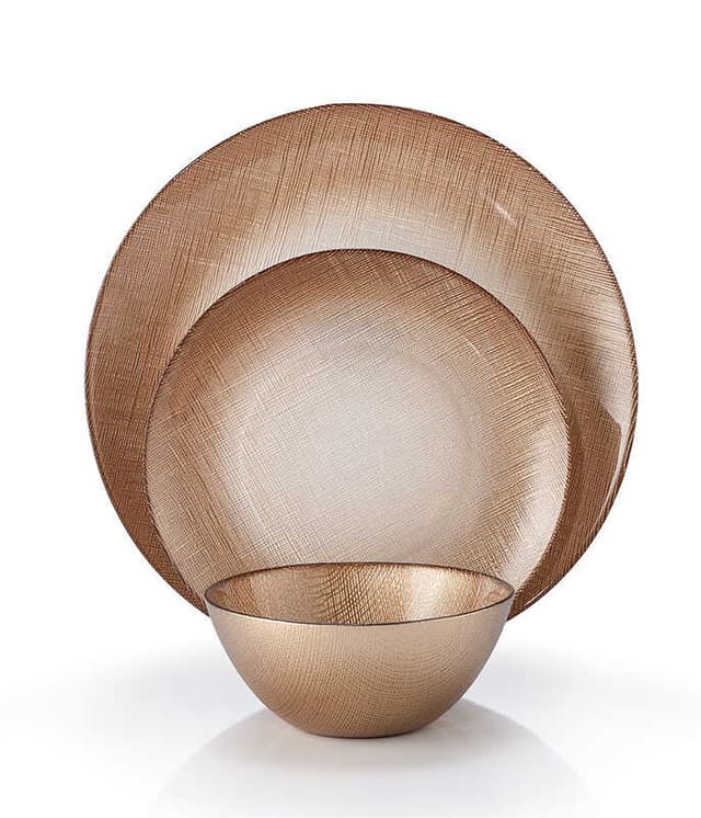 סט אוכל 18 חלקים COPPER GRACE נחושת - HOM'S