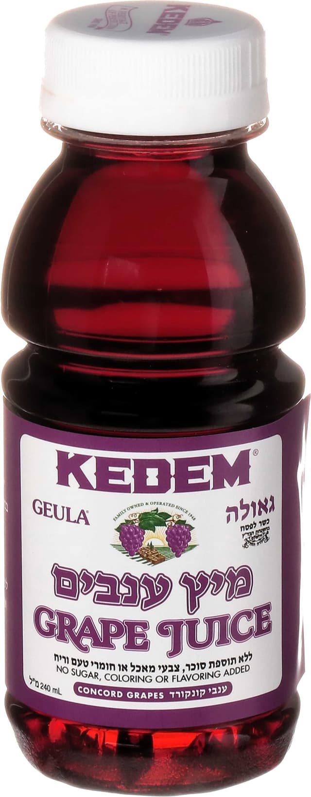 מיץ ענבים אדום 240 מ"ל
