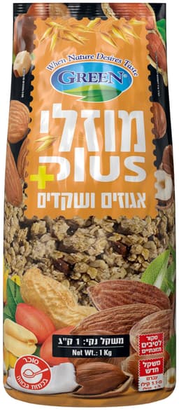 מיזלי קראנץ אלמונ 1 ק"ג