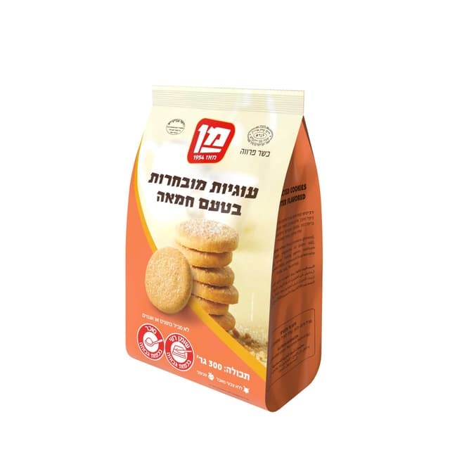 מן עוגיות בטעם חמאה