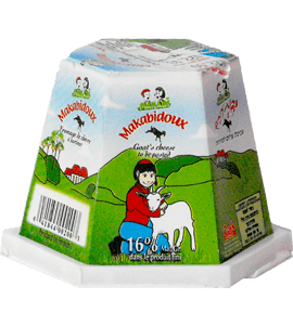 גבינת עיזים למריחה 16% מכבי