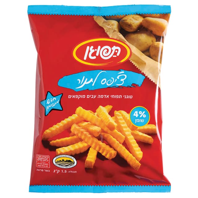 תפוגן ציפס לתנור    