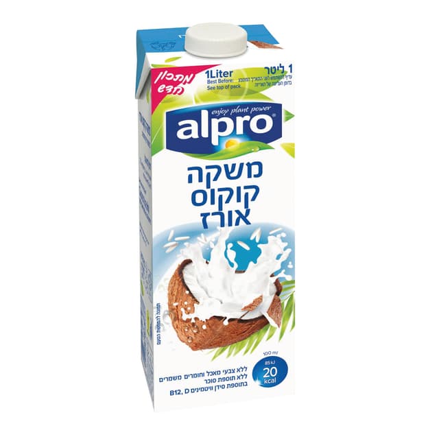 אלפרו משקה קוקוס 1 ליטר