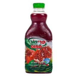 מיץ רימונים 100% סחוט טרי פרימור 1 ל