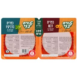 צמד כפרית ברבקיו ודבש טירת צבי 600 גרם