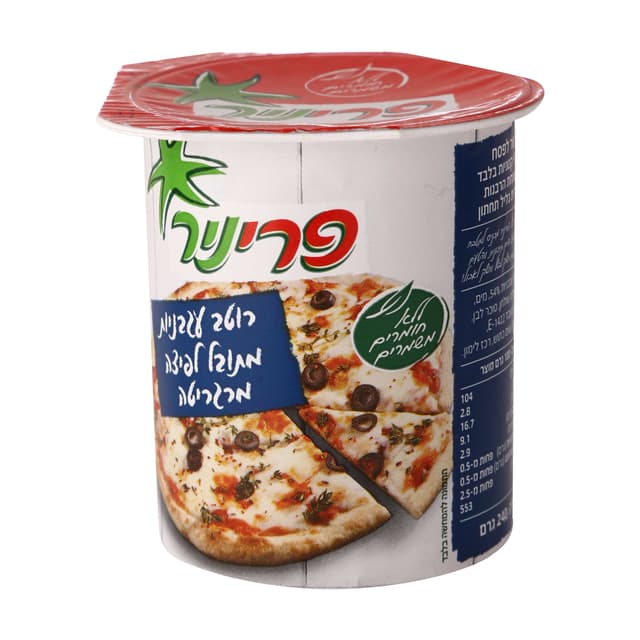 רוטב עגבניות מתובל לפיצה מרגריטה 240 גר