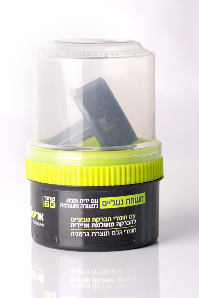 משחת נעליים צבע שחור, 60 מ"ל יצרן/מותג: אריסטוקרט