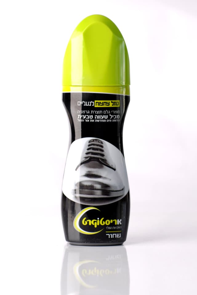 משחת נעליים נוזל שחור 80 מ"ל