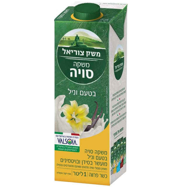 משקה סויה בטעם וניל