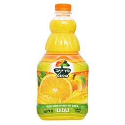 מיץ תפוז שמוטי 100% 2 ליטר פריניב