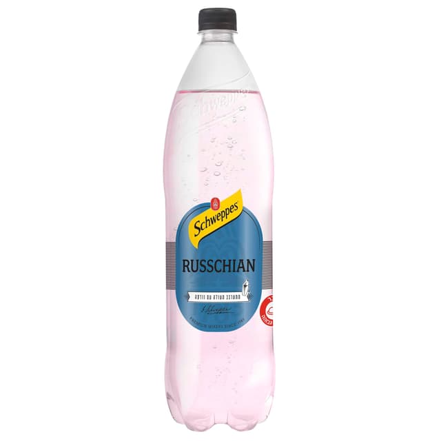 משקה 1.5 ל  SCHWEPPES RUSSCHIAN