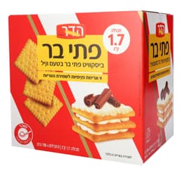 פתי בר 1.700 ק"ג וניל אריזה אדומה הדר