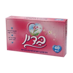 בדין מרכך דפים ורוד 40יח'