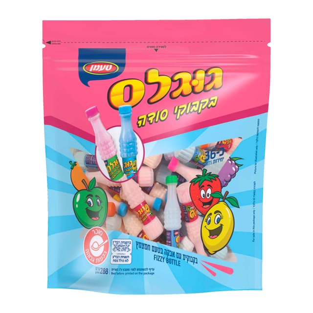 בקבוקי אבקה בטעם פרי