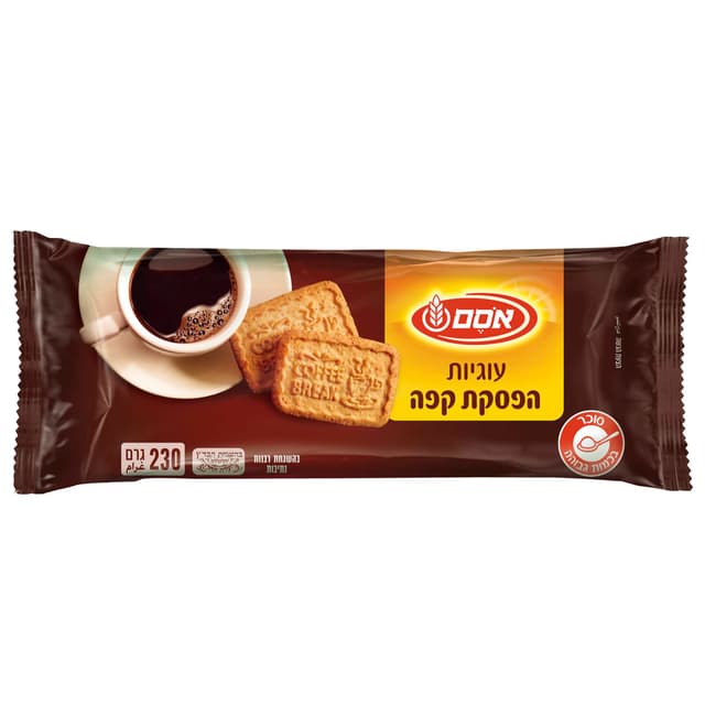 עוגיות הפסקת קפה חיט