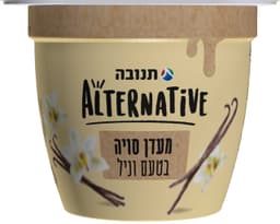 מעדן סויה בטעם וניל