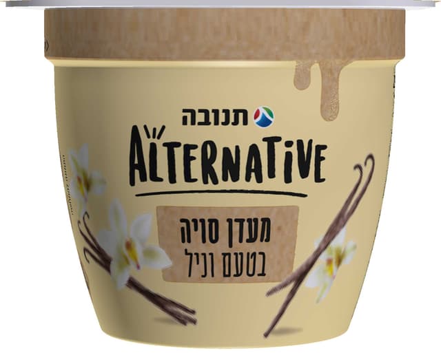 מעדן סויה בטעם וניל