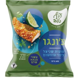 צונגו רצועות שניצל שומשום 600 גרם