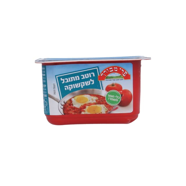 רוטב עגבניות לשקשוקה, כשרות בד"ץ, 260 גרם יצרן/מותג: פרי מבורך