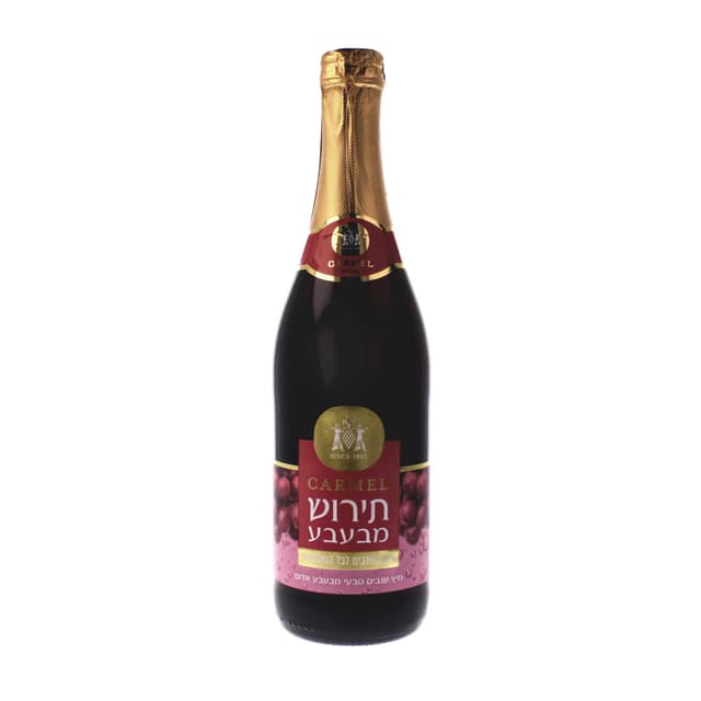 תירוש מבעבע אדום 750 מ"ל