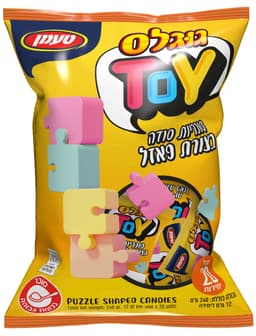 סוכריות סודה בצורת פ